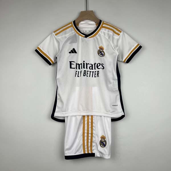 Camiseta Real Madrid 1ª Niños 2023/24